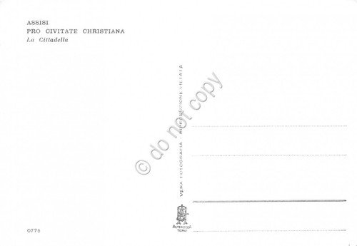 Cartolina Assisi La Cittadella pro civitate christiana (Perugia) | Immagine Gallery 2