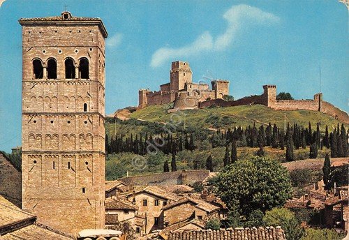 Cartolina Assisi Panorama dalla Rocca 1974 | Immagine principale