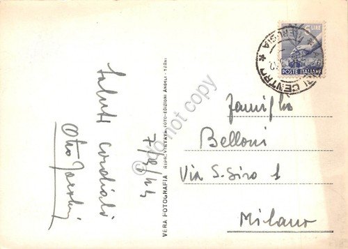 Cartolina Assisi Panorama e Rocca 1944 | Immagine Gallery 2