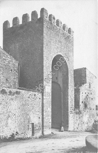 Cartolina Assisi Porta San Pietro animata | Immagine principale