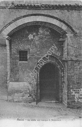 Cartolina Assisi Stalla ove nacque San Francesco | Immagine principale