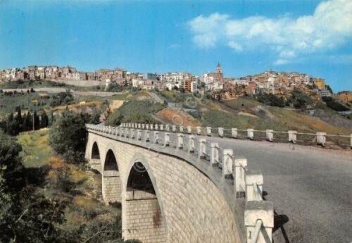 Cartolina Atessa Panorama parziale 1973 | Immagine principale