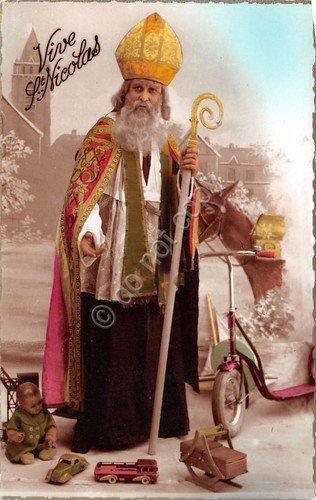 Cartolina Augurale Natale Saint Nicolas | Immagine principale
