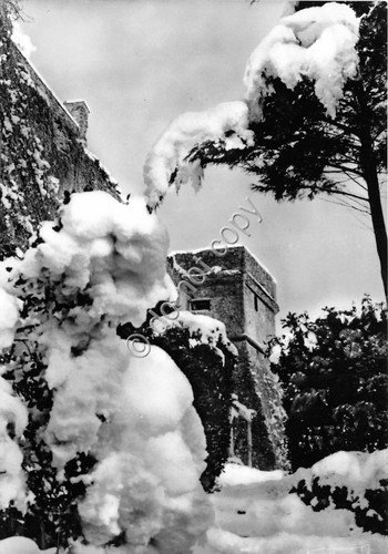 Cartolina Aulla Castello della Brunella particolare | Immagine principale