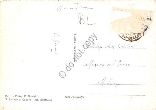 Cartolina Auronzo di Cadore Panorama Fotocelere (Belluno) | Immagine Gallery 2