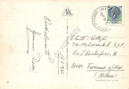 Cartolina Auronzo vedute 1970 (Belluno) | Immagine Gallery 2