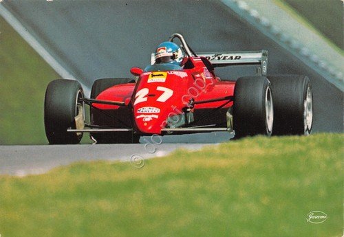 Cartolina Auto da corsa Formula 1 N. 27 Rossa Magneti … | Immagine principale