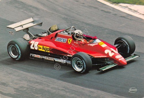 Cartolina Auto da corsa Formula 1 n. 28 Fiat Agip … | Immagine principale