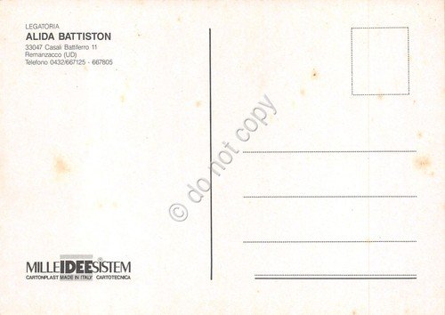 Cartolina Auto Racing Team Topolino