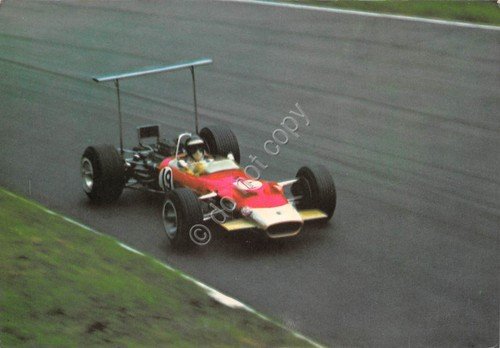 Cartolina Automobilismo Gran Premio d' Italia F1 1968 Lotus Ford …