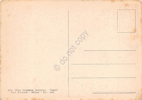 Cartolina Aversa Viale Manicomio Giudiziario su Via Appia animata ingiallita | Immagine Gallery 2