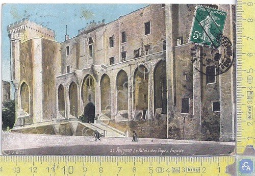 Cartolina Avignon - Palais des Papes - Paquebots - Vg …