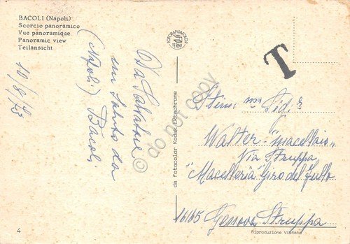 Cartolina Bacoli Panorama parziale 1973 | Immagine Gallery 2