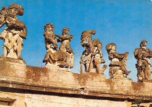 Cartolina Bagheria Villa Palagonia un gruppo di mostri Anni '70 | Immagine principale
