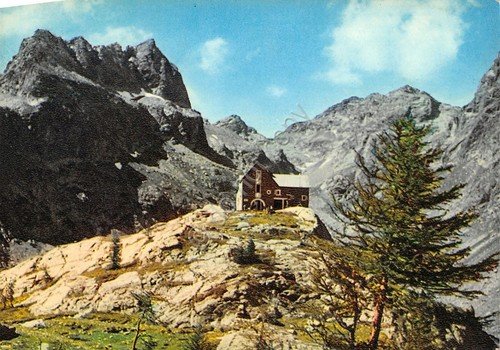 Cartolina Bagni di Vinadio Rifugio Migliorero