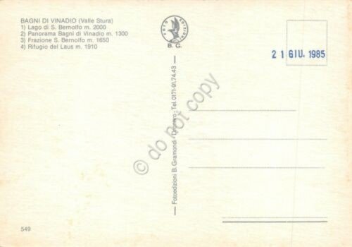 Cartolina Bagni di Vinadio Vedute Fraz. San Bernolfo (Cuneo) | Immagine Gallery 2