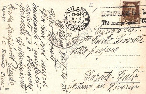 Cartolina Bambino cacciatore fucile cane caccia coniglio 1934 illustrata Colombo | Immagine Gallery 2