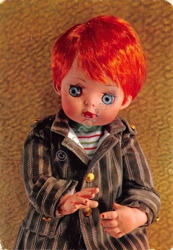 Cartolina Bambole Furga Mansueto 1971 Ed. Cecami | Immagine principale