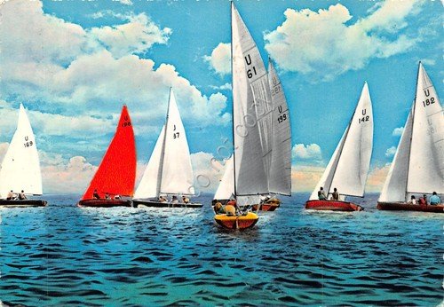 Cartolina Barca a vela regata | Immagine principale