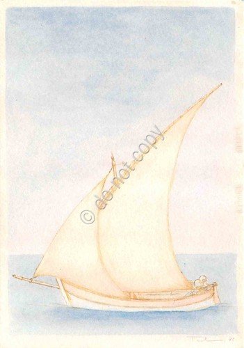 Cartolina Barca illustrata 28° Salone Nautico Internazionale la nave e … | Immagine principale