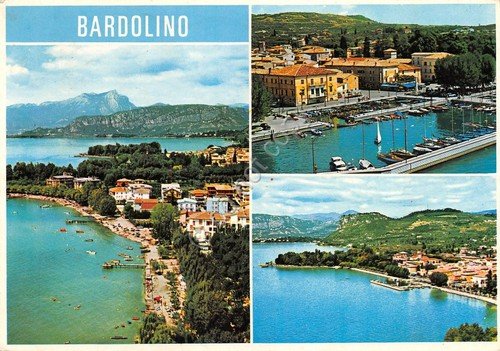 Cartolina Bardolino vedute (Verona) | Immagine principale