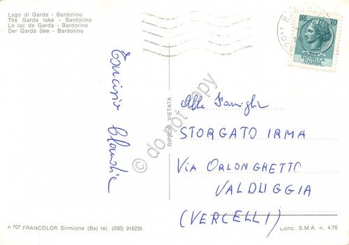 Cartolina Bardolino vedute (Verona) | Immagine Gallery 2