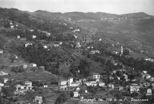 Cartolina Bargagli panorama anni '50 | Immagine principale