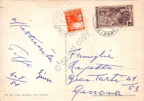 Cartolina Bargagli Vaxe 1951 | Immagine Gallery 2