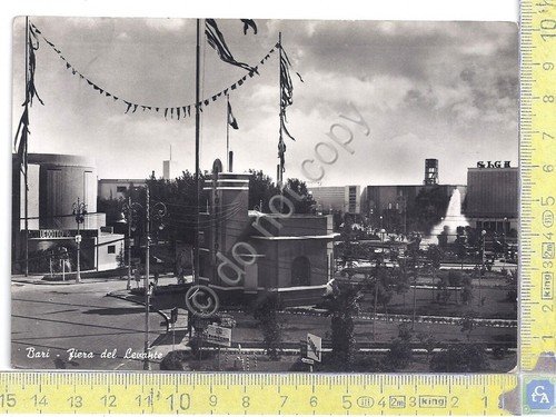 Cartolina Bari Fiera del Levante 1951