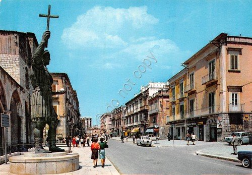 Cartolina Barletta Eraclio Corso Vittorio Emanuele (Bari) | Immagine Gallery 1