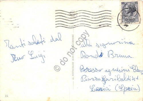 Cartolina Barletta saluti da vedutine (Altre tematiche)