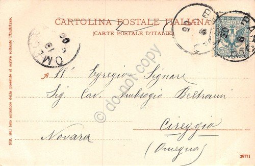 Cartolina Barolo Panorama preso dall'Agenzia 1900 circa | Immagine Gallery 2