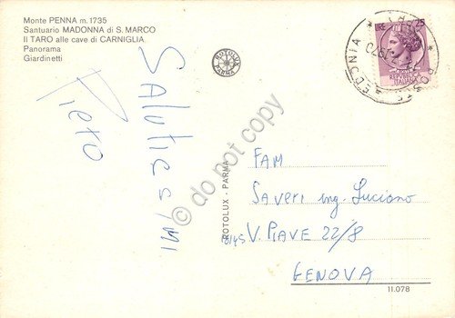 Cartolina Bedonia vedute varie paese 1970 | Immagine Gallery 2