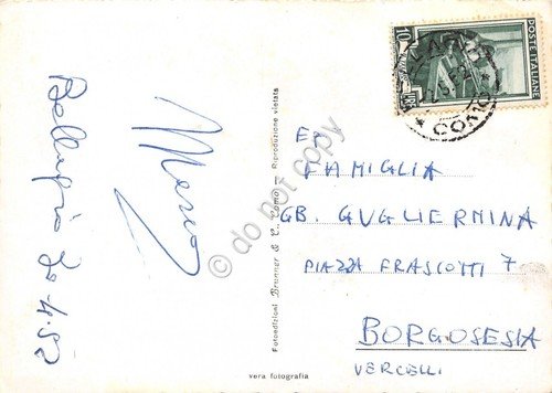 Cartolina Bellagio Lago di Como Panorama 1952 | Immagine Gallery 2