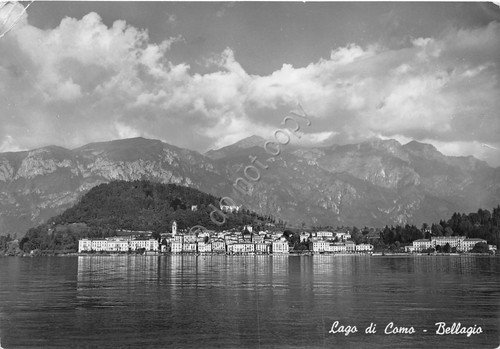 Cartolina Bellagio Lago di Como panorama dal lago 1952 | Immagine principale