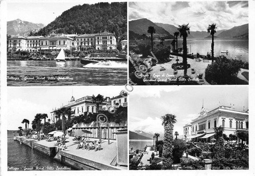 Cartolina Bellagio vedutine 1960