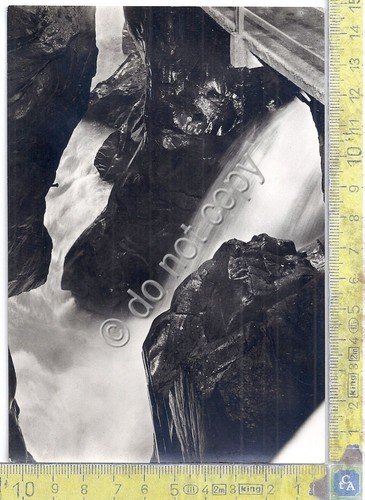 Cartolina Bellano l'Orrido 1965 (Lecco)