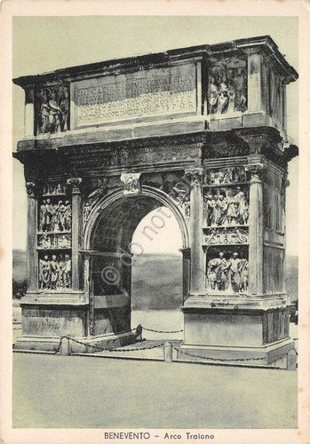 Cartolina Benevento Arco Traiano anni '40