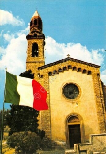 Cartolina Bergamo Tempio dei Militari caduti in Guerra Via Sudorno | Immagine principale