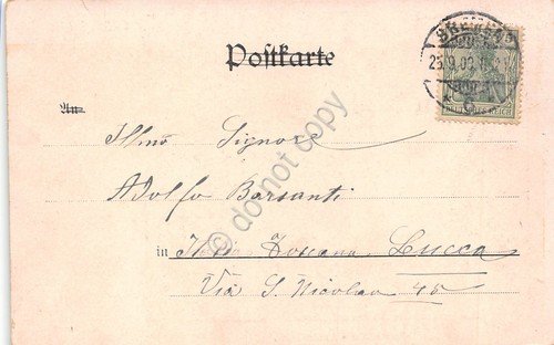 Cartolina Berlin Gruss aus Kaiser Keller Apostel Keller 1900 circa | Immagine Gallery 4