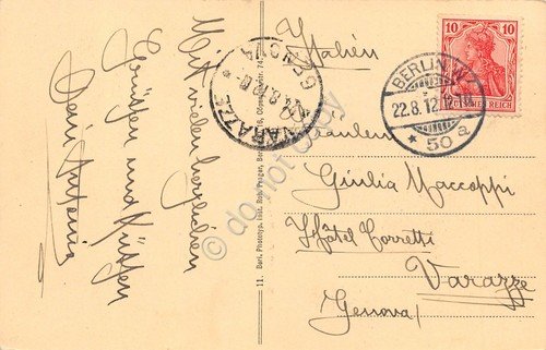 Cartolina Berlin Platz am Opernhause 1912 | Immagine Gallery 2