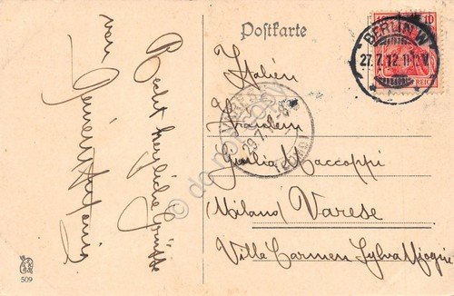 Cartolina Berlin Rathaus 1912 | Immagine Gallery 2