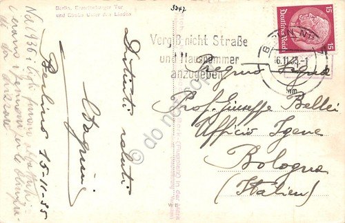 Cartolina Berlin view 1933 | Immagine Gallery 2