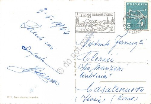 Cartolina Bern 5 views 1964 | Immagine Gallery 2