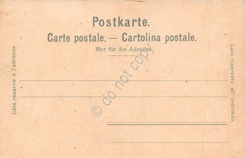 Cartolina Bern Kornhausbrucke illustrata anni '20