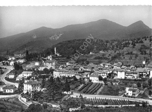 Cartolina Besazio panorama case anni '50 | Immagine principale