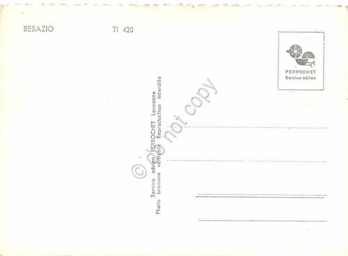 Cartolina Besazio panorama case anni '50 | Immagine Gallery 2