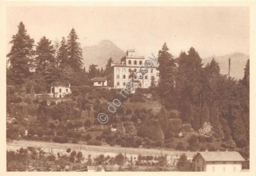 Cartolina Biella Villa Vialarda anni '50