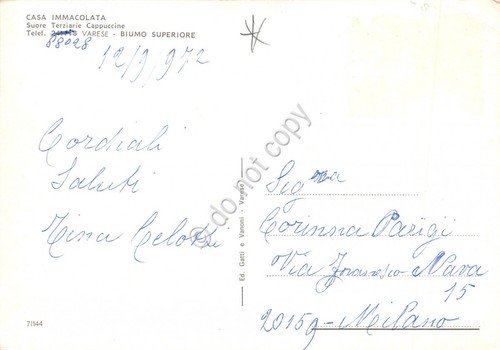 Cartolina Biumo Superiore Casa Immacolata vedute | Immagine Gallery 2