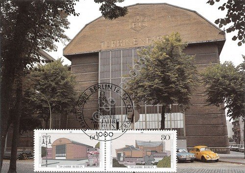 Cartolina Blockausgabe 750 Jahr Berlin West timbro filatelico 1987 | Immagine principale